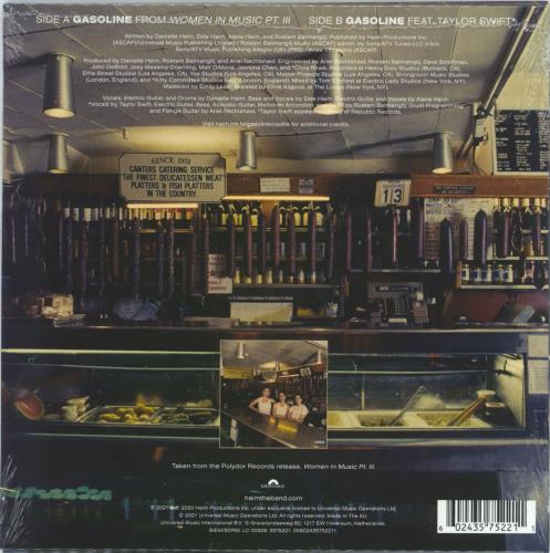 洋楽 haim gasoline feat. taylor swift 7inch 洋楽 haim gasoline feat. taylor swift 7inch 洋楽 haim gasoline